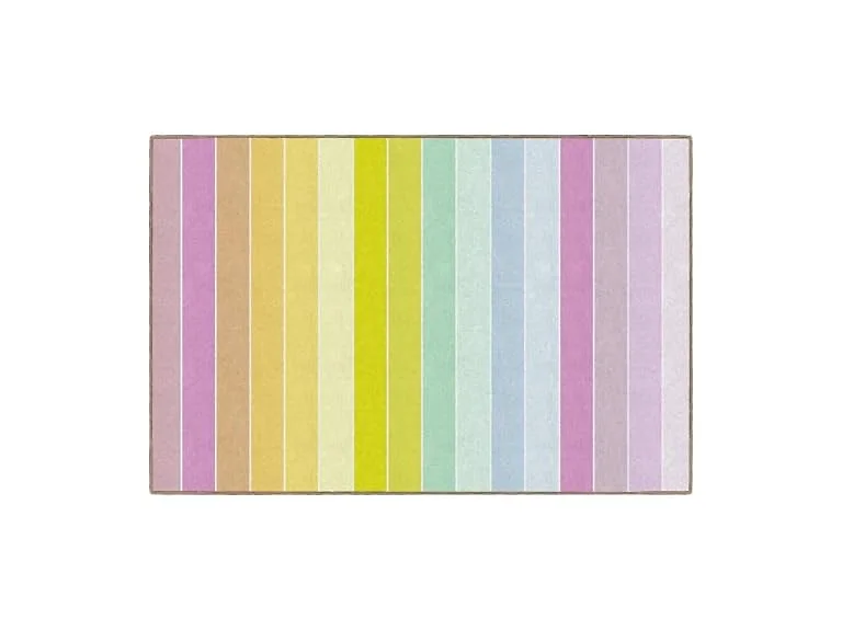 Emotional Roller Coaster Candy Stripes Rug , 5' X 7'6"