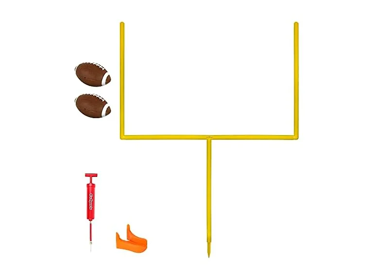 GoSports 8 ft PRO Kick Challenge Field Goal Post Set
