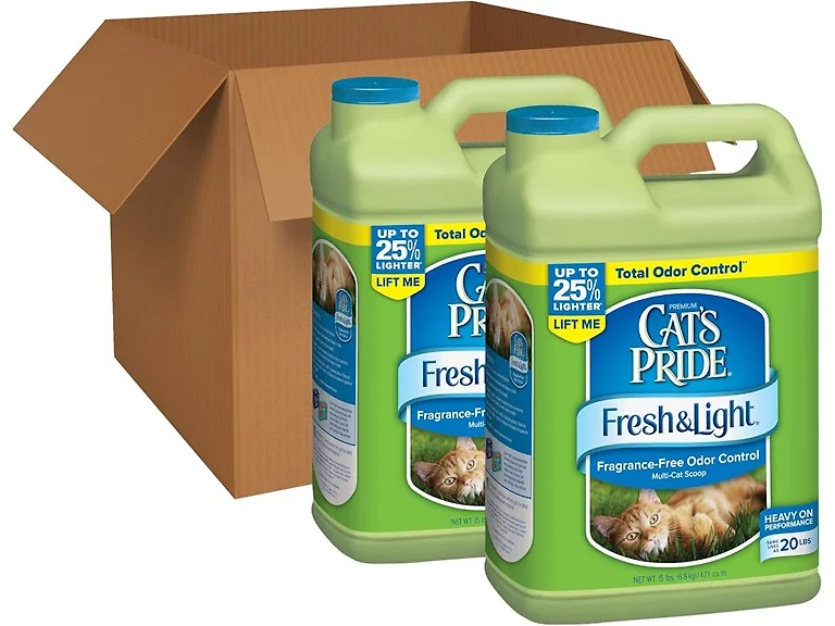 Cat's Pride Fresh and Light Premium Fragrance Free Litter
