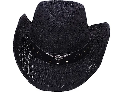 Simplicity Western Style Straw Cowboy Hat