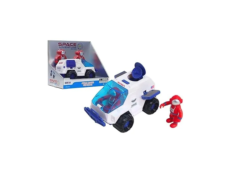 Space Adventure Solar Rover with Astronauts