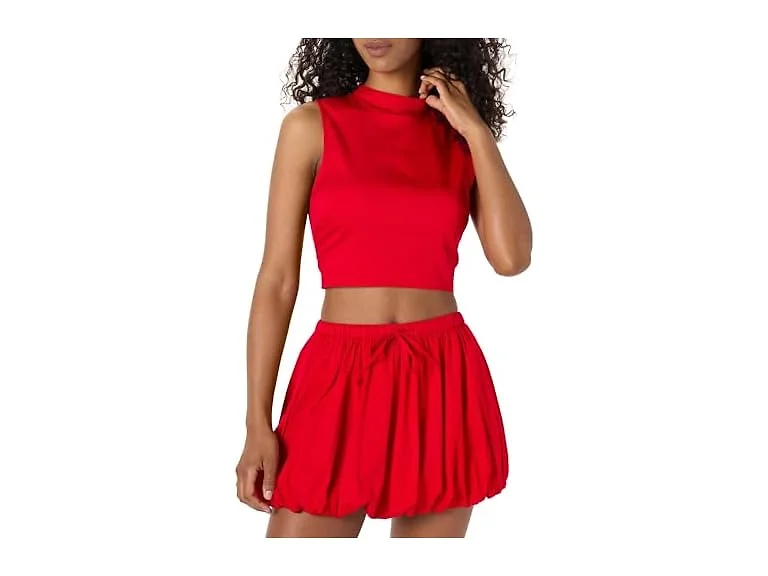 The Drop Women’s Flame Scarlet Tie Back