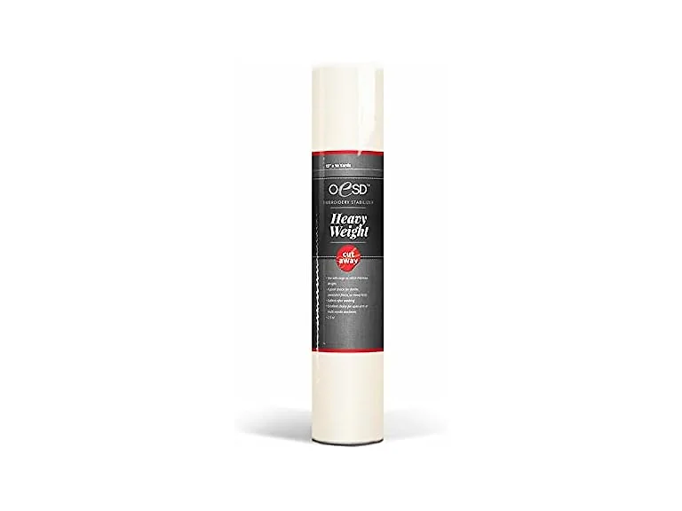 Heavy Weight Cutaway White 15" x 10 yds