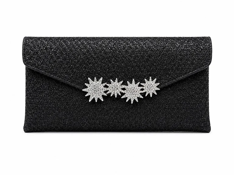 Stuart Weitzman Danika Crystal Stars Clutch