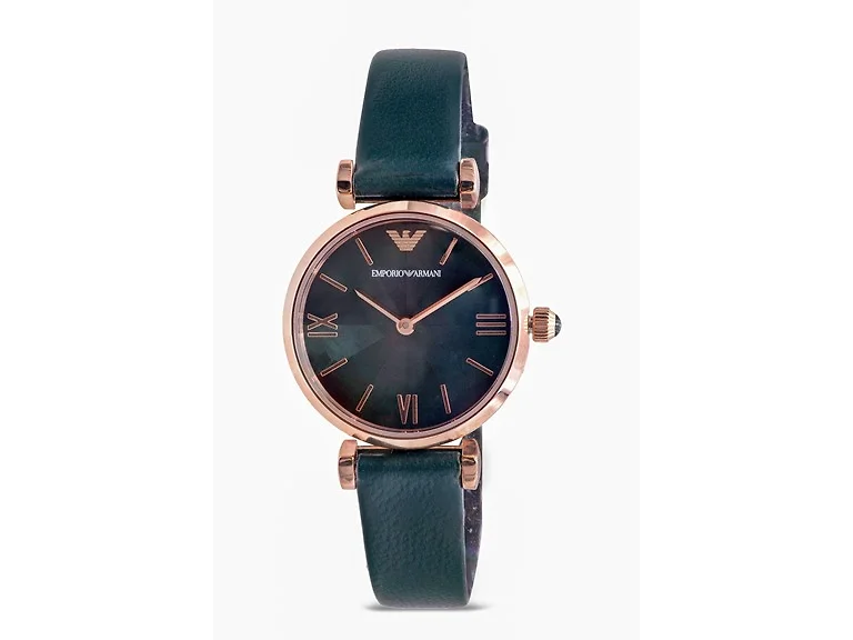 Emporio Armani Leather Ladies Watch AR11400