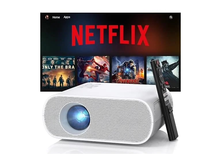 HOMPOW Licensed Smart Mini Projector
