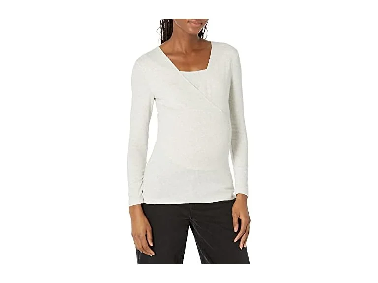 Amazon Essentials Women (S) Maternity Top Beige