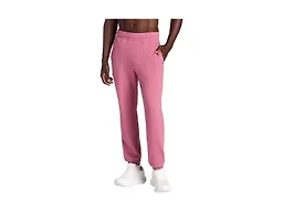 Gaiam Men’s Lotus Oblong Pant, Standard Fit, 31” Inseam, Stretch Heavyweight Terry Material, Mesa Rose, Small