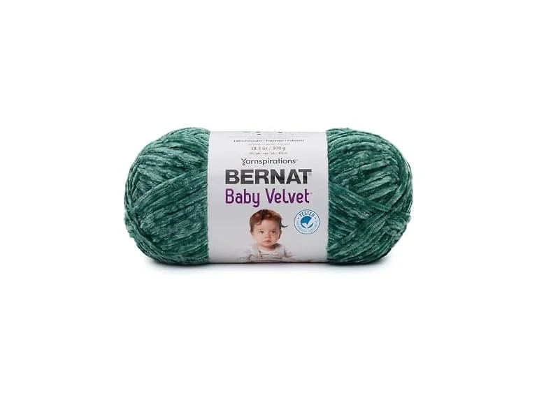 Bernat Baby Velvet Yarn- Emerald