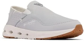 Columbia Mens Bahama X Slip-On, Grey Ice/Sea Salt, 7 Wide