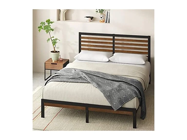 Zinus Kai Bamboo Platform Bed King