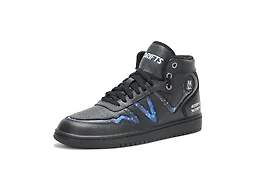 Drifts Night Sneaker, Black & Blue, 7