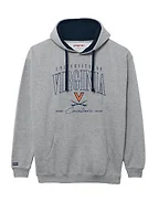 JanSport NCAA Officially Licensed Rival Colorblock Hood, Long Sleeve Unisex Pullover, Cotton-Polyester Blend with Double-Layered Fleece Hood & Extra-Deep Kangaroo Pocket, Adjustable Drawstring