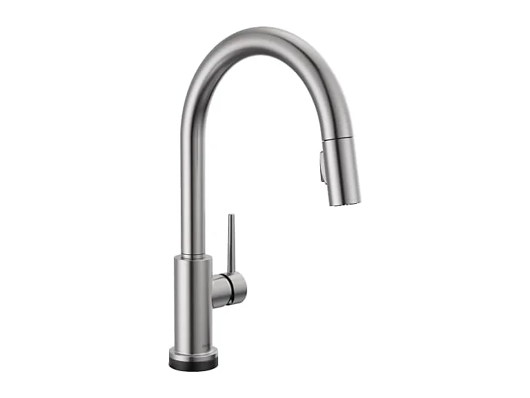 Delta Trinsic Brushed Nickel Touch Kitchen Faucet