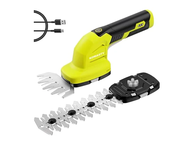 KOMASTY 2 in 1 Hedge Trimmer Cordless