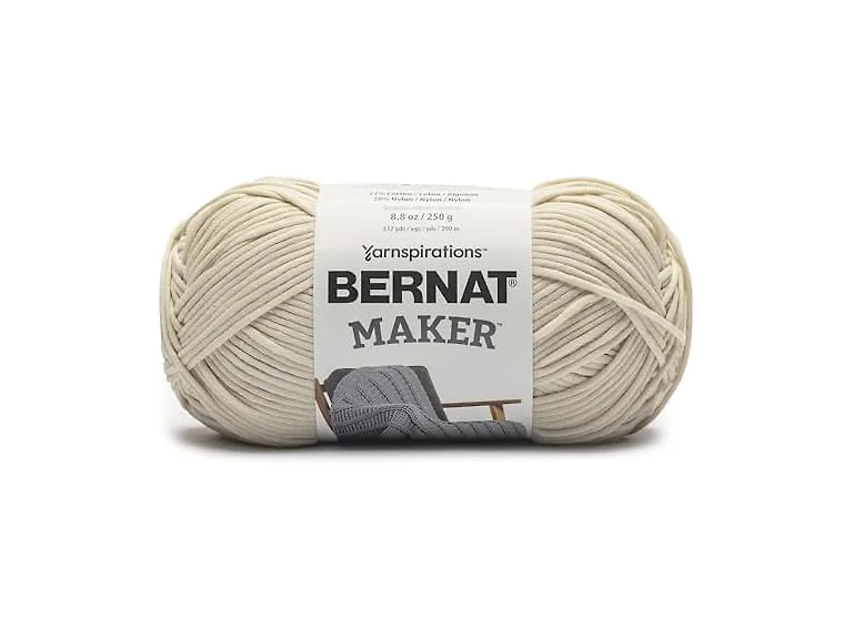  Spinrite Bernat Bernat Maker Yarn-Cream