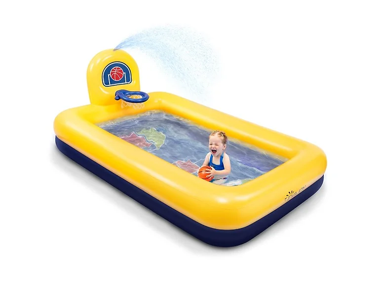 Evajoy Inflatable Kiddie Pool 90x55x3