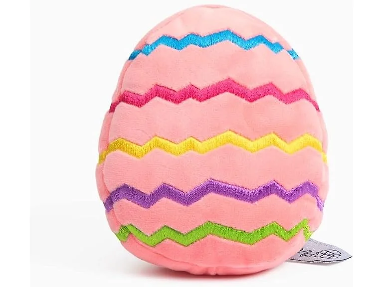 Midlee Easter Egg Plush Dog Toy