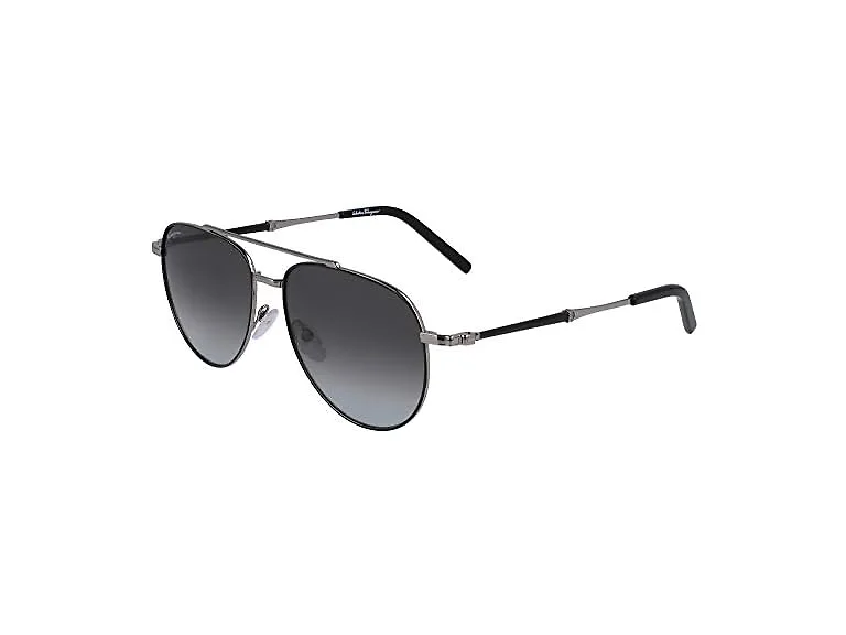 Ferragamo Unisex SF226S 021 Sunglasses Black
