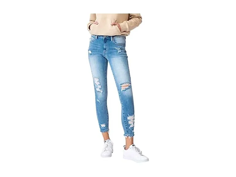 Kan Can Women (9/28) Jeans Mid-Rise Skinny Jeans
