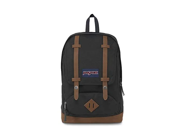 JanSport Cortlandt Laptop Backpack, Black, 15”