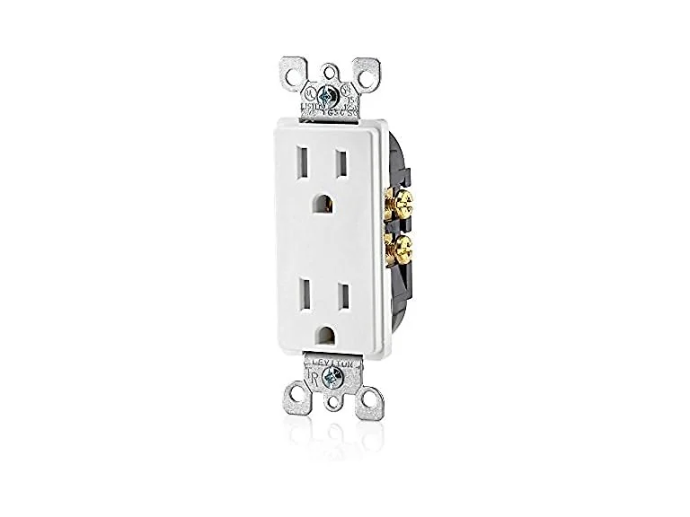 Leviton T5325-W 15A 125V Tamper-Resist