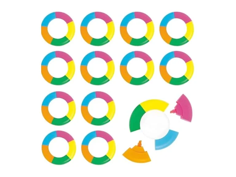 Fun Express Diam. 5-Color Round-Shaped Sets
