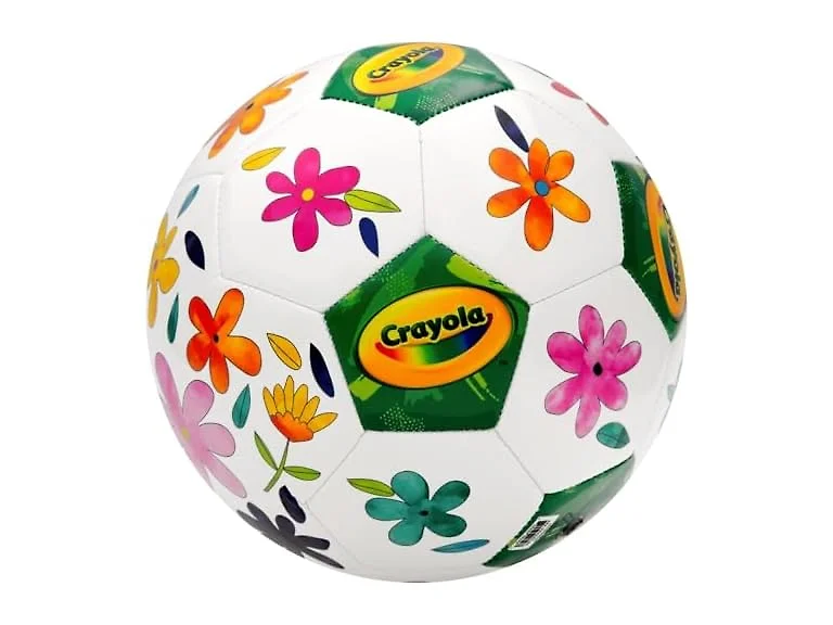 Crayola Official Soccer Ball - Flower Size 5