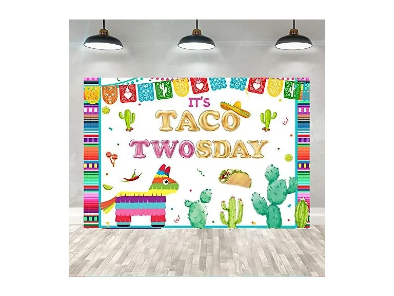 Ticuenicoa 5×3ft Fiesta Taco Twosday