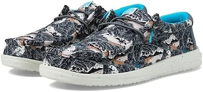 Hey Dude Mens Shoes, Wally H2O Tropical, Black/Tropical, 46