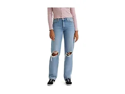 Levi's Women's 94 Baggy (Also Available in Plus), Caution Hot Pants, Blue, 25 Regular