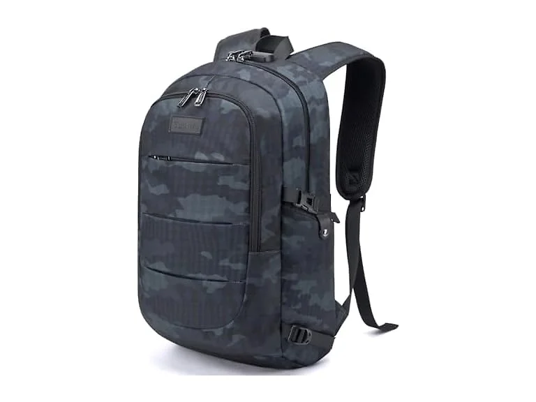 Tzowla Blue Camo 15.6" Laptop Backpack 