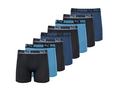 PUMA Men's 8 Pack Stretch Boxer Briefs