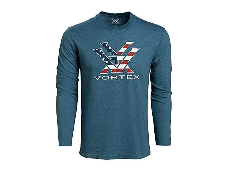 Vortex Men (M) Stars Men's Long Sleeve Shirts