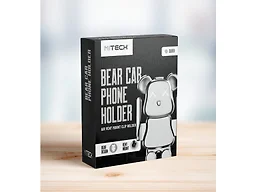 MITECH PRS-MT-BCVM1-SLVR Bear Car Vent Mount - Novelty 