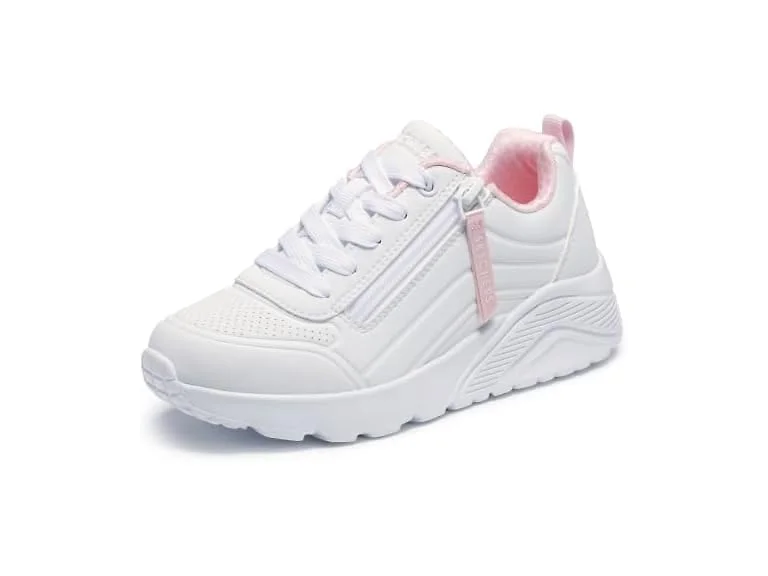 Skechers Kids' Girls Uno Lite - Easy Zip Sneaker