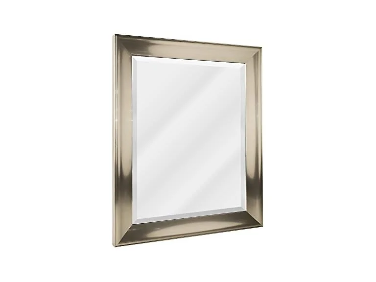 Head West Brushed Nickel Bathroom Mirror