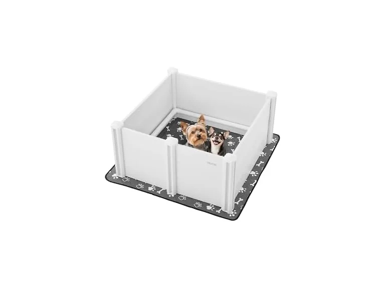 VEVOR Dogs Whelping Box, 38.6" x 38.6" x 18.1"
