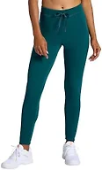 HEAD Women’s Rally Fleece Legging, Slim Fit, 28” Inseam, Midweight Faux Fur Fleece Material, Atlantic Deep, Small