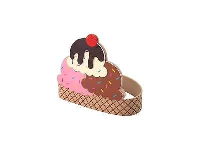 Fun Express Ice Cream Headband Kit 12Pk
