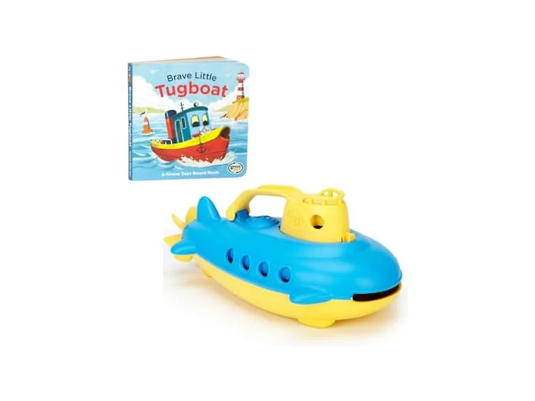 Submarine and Book Bundle – Bath Toy