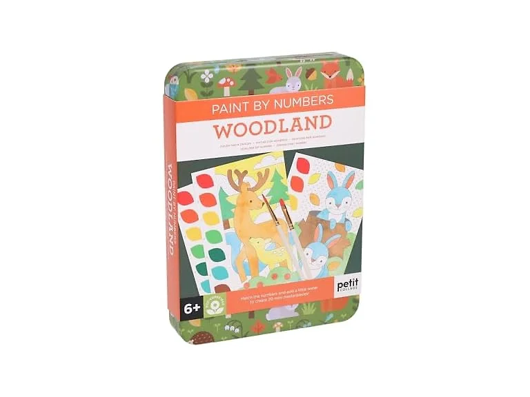 Paint by Numbers: Woodland