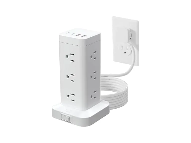TAGZILO Tower Power Strip PD30W 12-Out