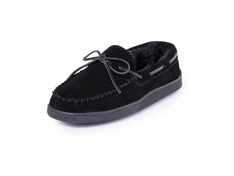 Minnetonka Men's Pile Lined Moccasin