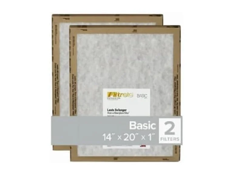 3M FPL05-2PK-24 14x20x1 Flat Pan Filter