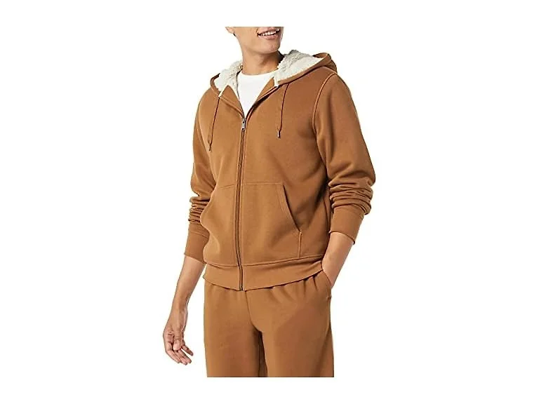 Amazon Essentials Men Sherpa Lined Sweatshirt