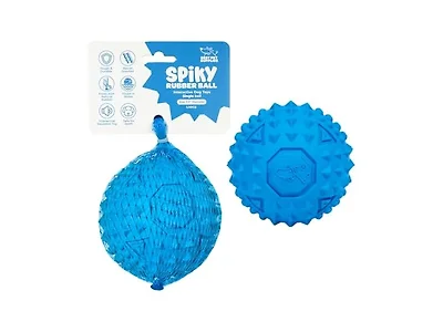 Best Pet Supplies Squeaky Rubber Spiky Toy