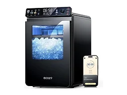ecozy Nugget Ice Maker Countertop, Smart Ice Machine with APP Control