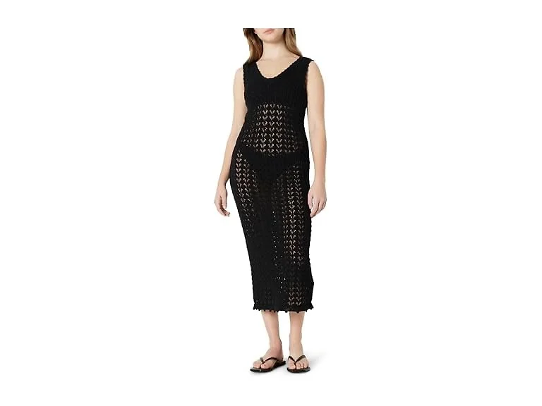 Amazon Essentials Women (L) Regular Dress Black