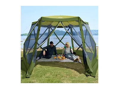 Timber Ridge Green Pop Up Canopy Tent